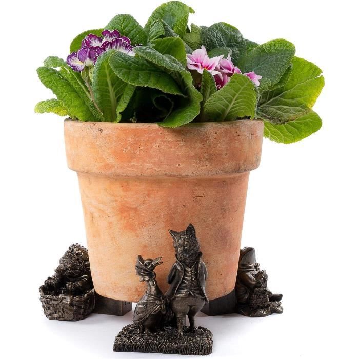 Lot 3 Figurines Grenouilles Résine Pour étang - Déco Jardin Suspendue - Résistant Aux UV