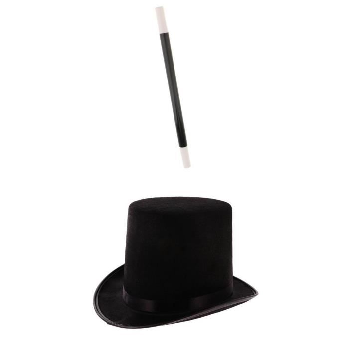 Chapeau de Magicien Noir - UNBRANDED - kesoto1 - Accessoire de