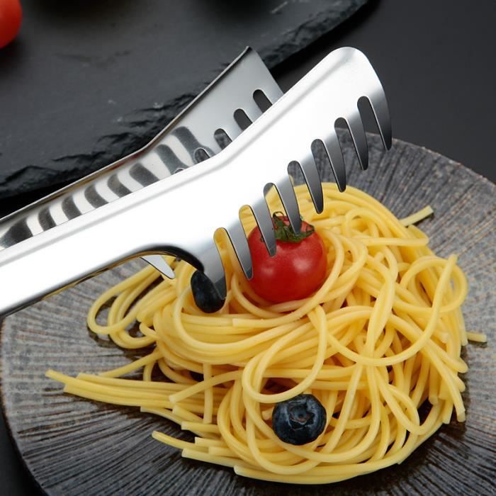 Pince à spaghetti en acier inoxydable
