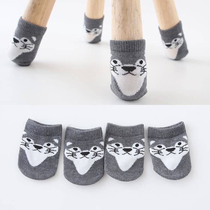 Lot 8 Paires Chaussettes Femmes Motif Animaux - Douces, Chaudes Et Trop Mignonnes
