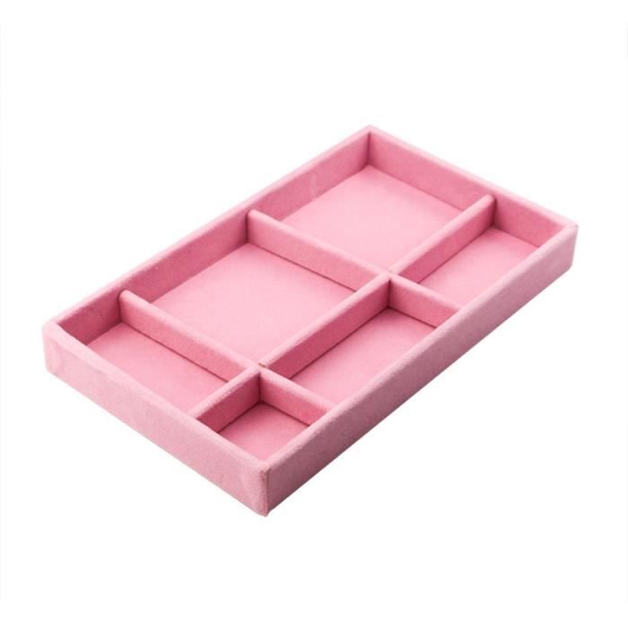 BAOK Organiseur de bijoux en velours | Boîte de rangement à bijoux en BAOK Organiseur de bijoux en velours | Boîte de rangement à bijoux en