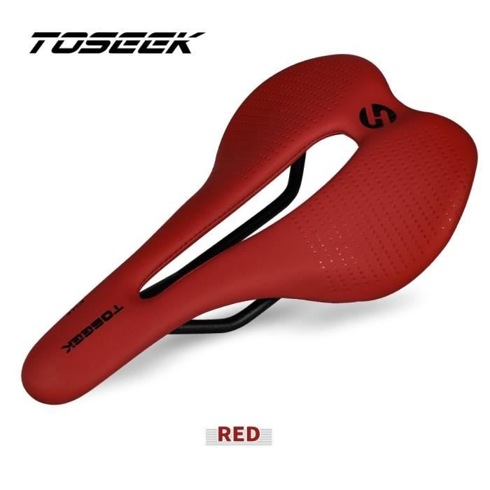 Selle VTT Mipcase Rouge – Confort Et Aération Pour Vos Sorties Tout-terrain