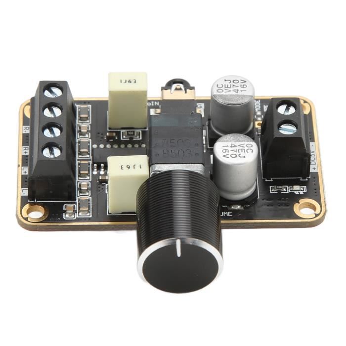TDAße-Carte d'amplificateur de puissance audio mono, carte de haut-parleur audio à pipeline 1 canal, contrôle du volume, technologie DC, AC 12-24V, 10-100W  44