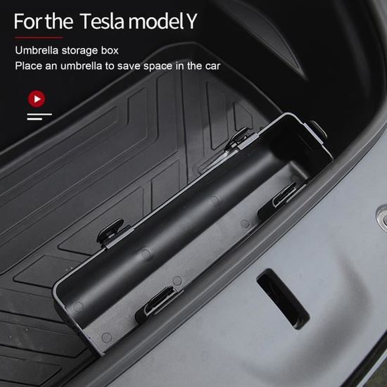 Accessoires Tesla Modèle Y Modèle Y Sac de Voyage à Bagage avant Unique  Support de Rangement pour Bagages Arrière(Droite) - Cdiscount Auto