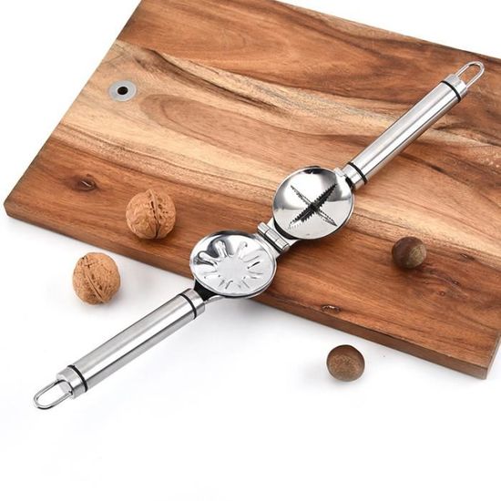 Casse-noix Manuel En Bois – Décortiqueur Pratique Pour Noix, Châtaignes, Amandes – Pour Cuisine Et Maison