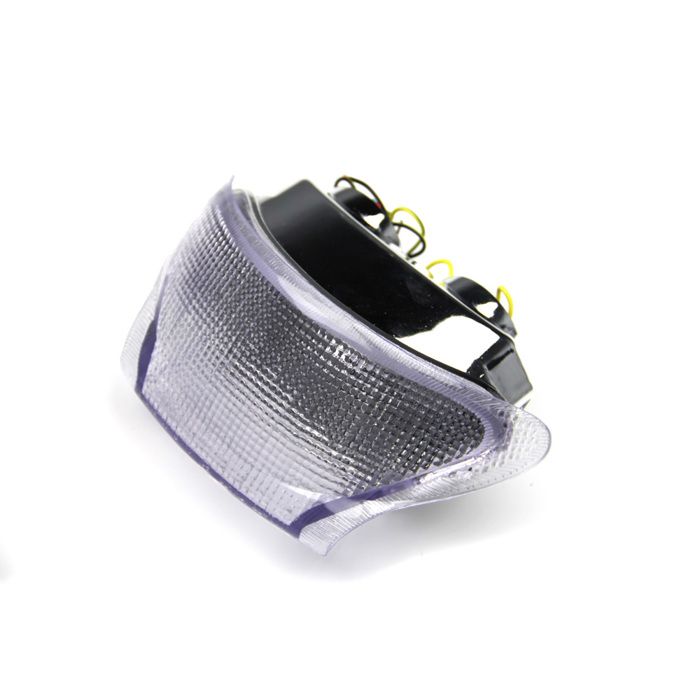 Avdb-moto Feu Stop LED Clignotants Intégrés Compatible CBR 929 900 RR 2000-2001 - Clair