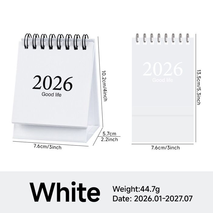 Calendrier De Motivation 2026 – Calendrier Debout Avec Affirmations Positives, Décoration Bureau, Cadeau Inspirant Pour Femmes - 9