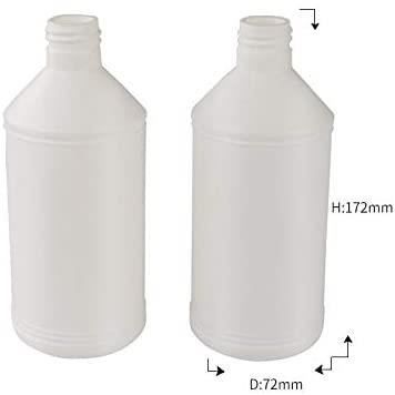 Lot De 2 Vaporisateurs En Verre 500ml - Tête Réglable - Parfait Pour Plantes, Produits Ménagers Et Soins Cheveux