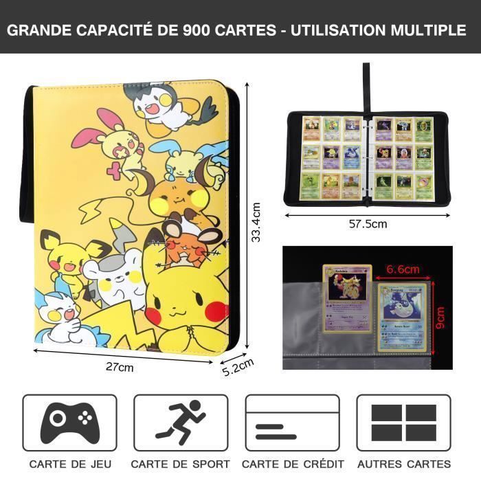 Classeur De Cartes à Collectionner à 16 Pochettes, Plus De 1 000