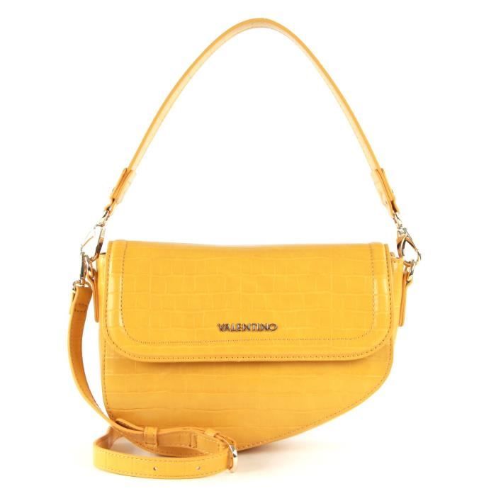 VALENTINO BAGS Bicorno Satchel Mostarda 105486 Achat Vente