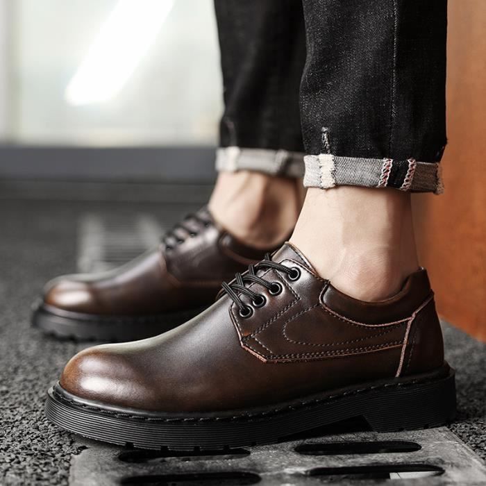 Chaussures tout cuir deals