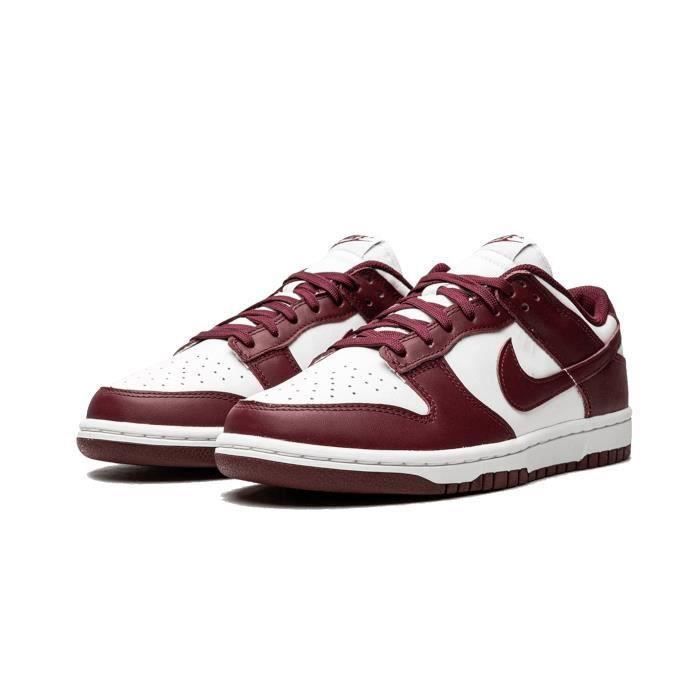 Nike dunk low best sale homme bordeaux