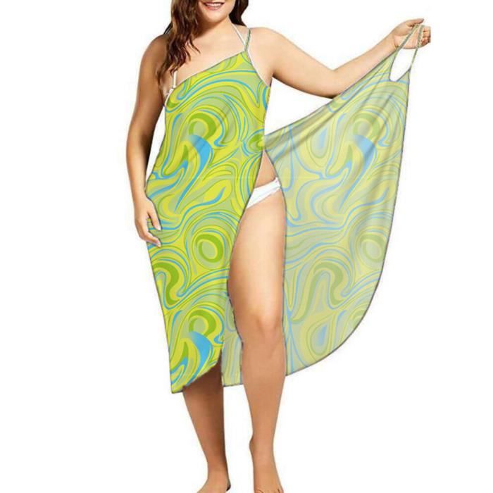 Robe de plage,Maillot de bain à rayures,sexy,grande taille,pour femmes
