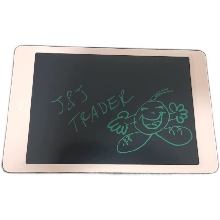 Tablette Graphique Enfant Dessin Bloc Note LCD Blanc
