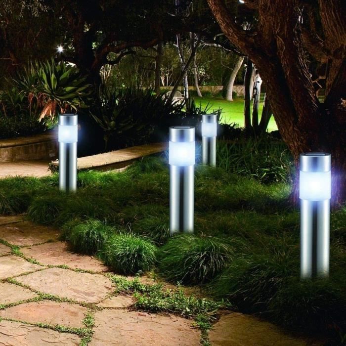 Lot De 2 Lampes Solaires Colorées En Forme De Feu D'artifice, Pour Décoration De Jardin Extérieur, étanches, Lampes Solaires En Forme D'étoile | Leroy Merlin