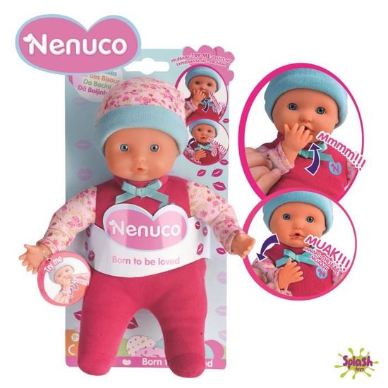 Nenuco Fait Des Bisous Poupon Interactif 25 Cm Cdiscount Jeux Jouets