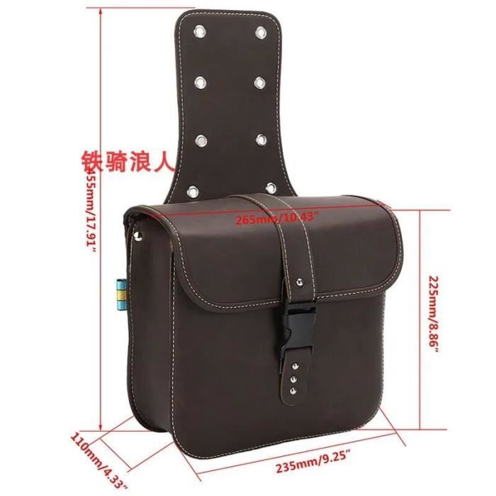 Sac de deals selle moto vintage