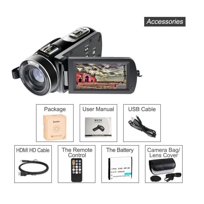 Besteker wifi camcorder top