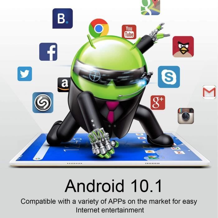 4G LTE Tablette Tactile-10 Pouces-4Go+64Go ROM-Android2