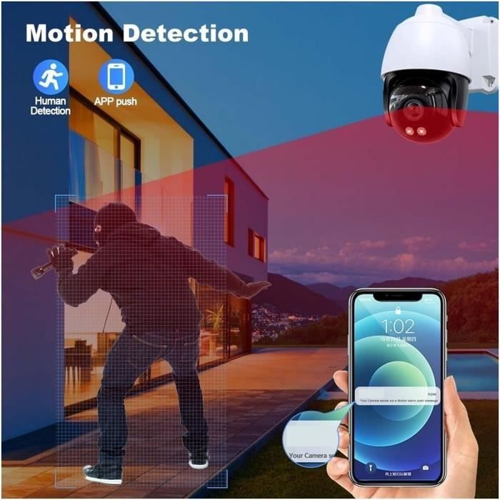Tuya - Caméra Surveillance extérieure IP Wifi - Test et Avis