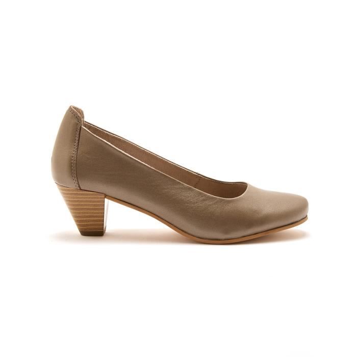 Escarpins Femme Mordore Talon Large 5cm Cuir Grande Largeur Achat Vente Escarpins Femme Mordore Talon Large 5cm Cuir Grande Largeur pas cher Cdiscount