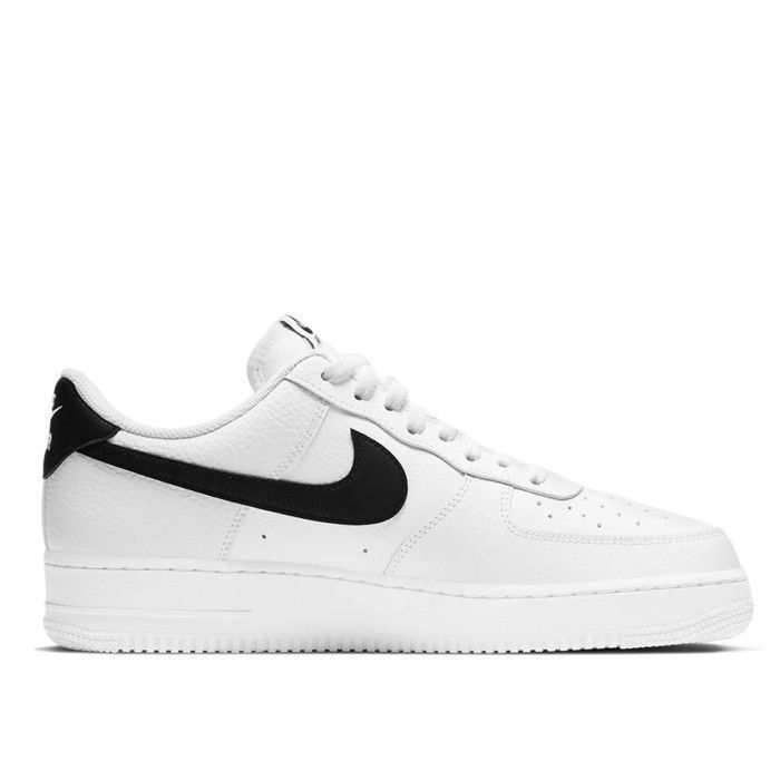Basket Nike AIR FORCE 1 07 Blanc Homme Textile Lacets