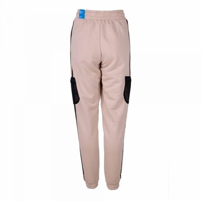 Bas de jogging Femme ADIDAS Beige Fitness Respirant