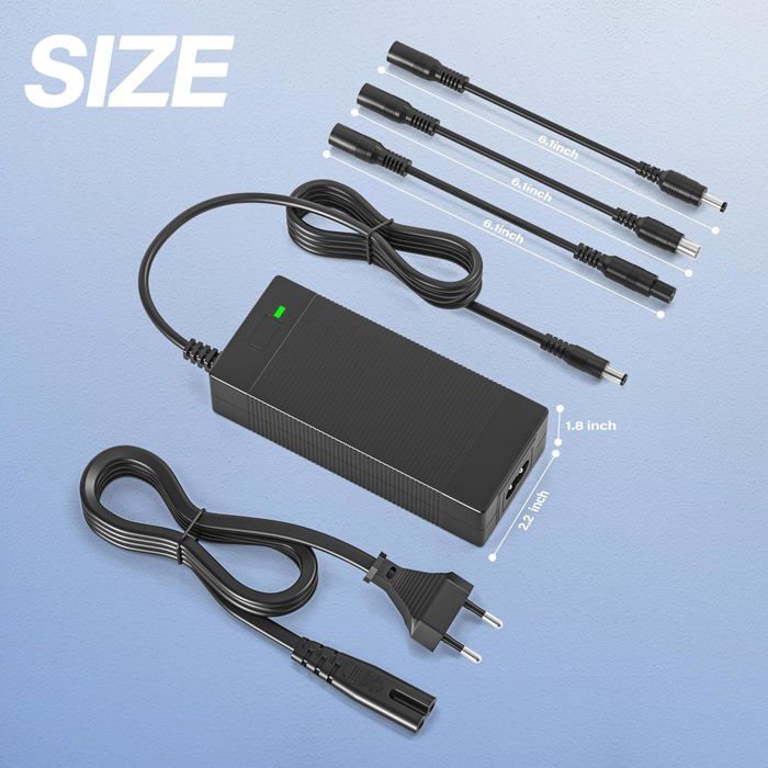 Chargeur pour Scooter électrique / Trottinette - Adaptateur secteur 42V/2A pour Segway