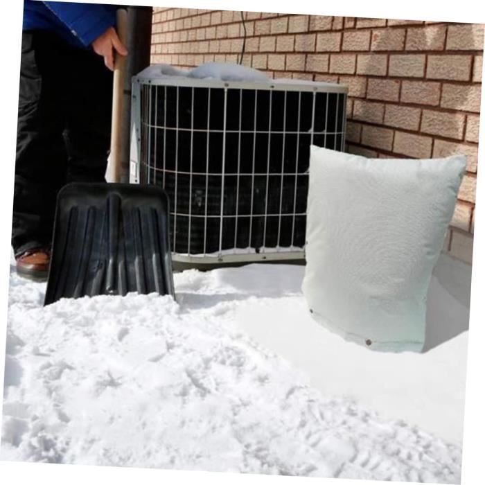Housse isolante extérieure anti-refoulement pour protection contre le gel  des tuyaux d'hiver, 15,7 W x 19,7 H - Housse isolée pour refoulement d'eau