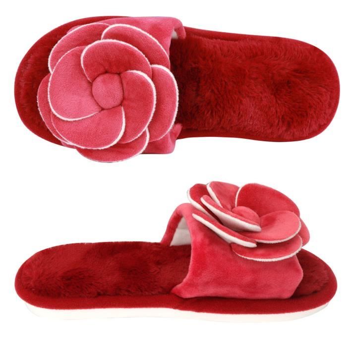 Claquette fourrure cheap femme de marque