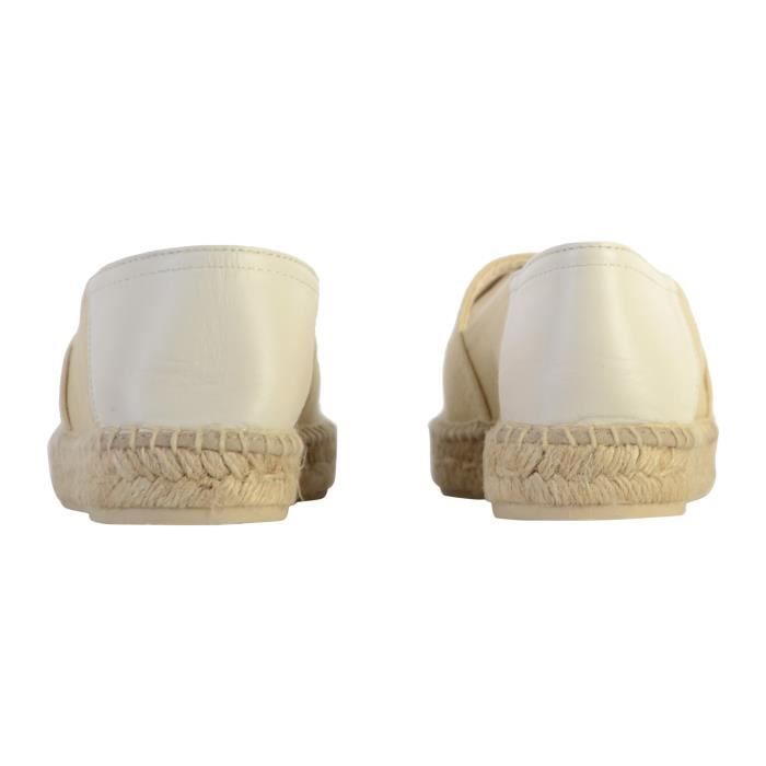 Espadrilles Femme Geox Lampedusa Cuir Confort Exceptionnel Sable Sable Cdiscount Chaussures