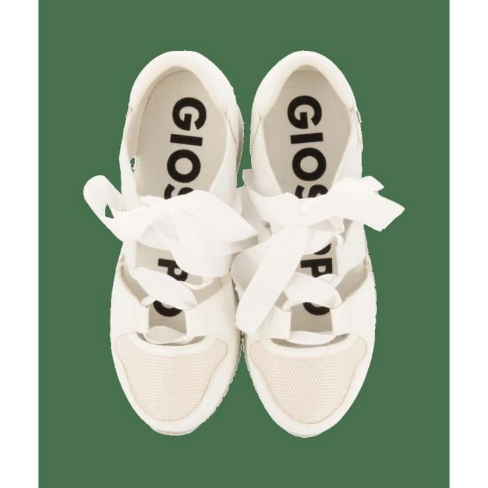 Sandales femme Gioseppo Lizarda blanc 39 Compensé