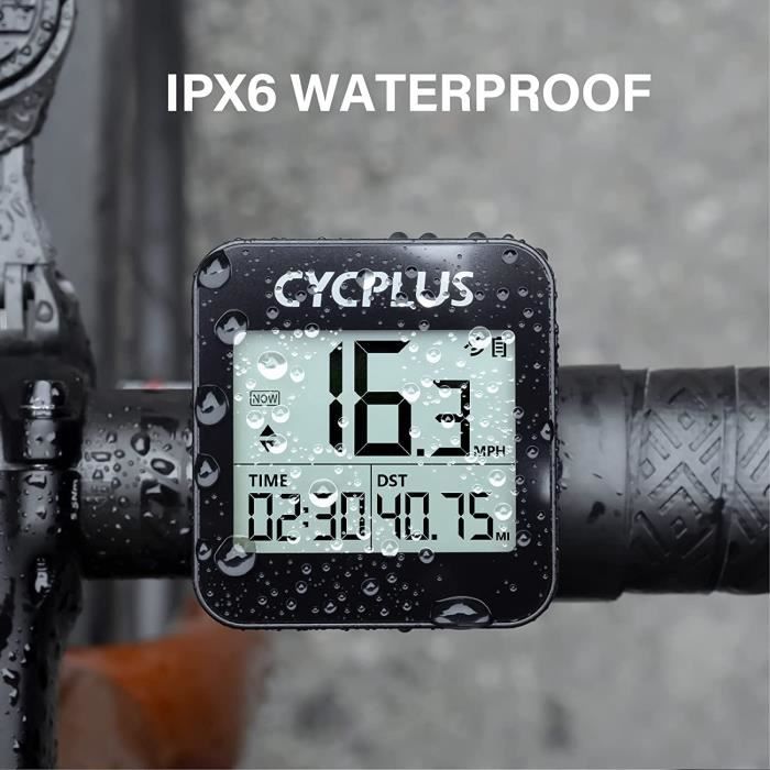 CYCPLUS G GPS Cyclisme,Compteur Vélo GPS,Ordinateur de Vélo sans