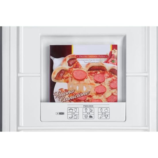 Congelatore Haier H2F-255WSAA - 262L No Frost, Bianco, Classe E, 186.5cm