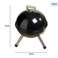 YEC Barbecue charbon Compact Kettle (noir)-0