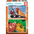 Puzzle enfant - EDUCA - Le Roi Lion - 2x48 pièces - Dessins animés et BD-0