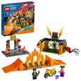 LEGO® 60293 City Stuntz L’Aire d’Entraînement des Cascadeurs, Rampes, Cage Araignées et Moto Rétrofriction-0