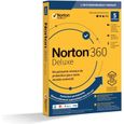 NORTON 360 Deluxe 50 Go FR 1 Utilisateur 5 Appareils - 12 Mo STD RET ENR MM-0