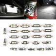 23 pièces Ampoules LED de voiture Ampoules LED automatiques Ampoules de voiture 50000 heures YES11-0