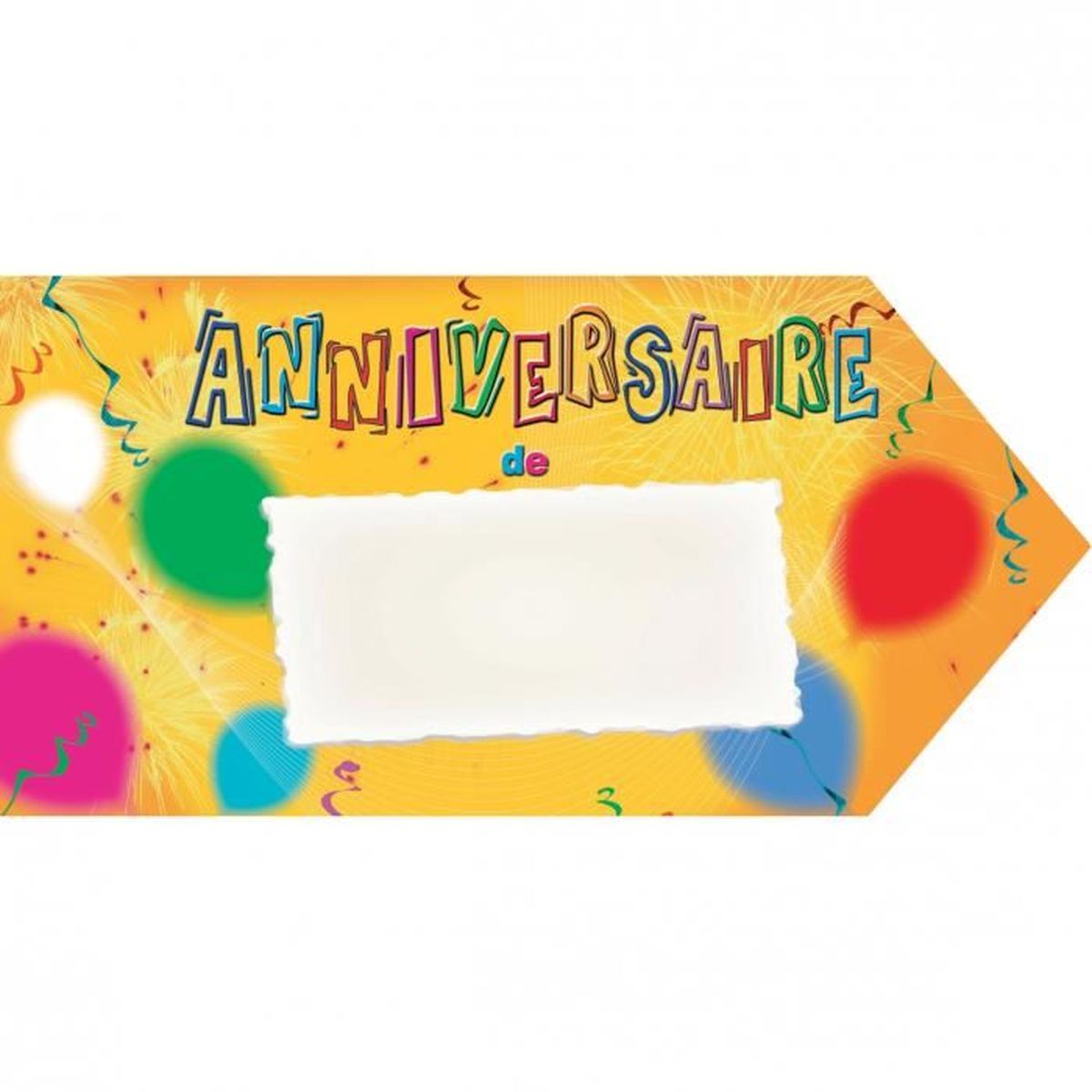 Panneau Anniversaire Achat Vente Kit De Decoration Cdiscount