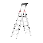 BRAND Escabeau professionnel télescopique 3m adapté aux escaliers Hailo TL100