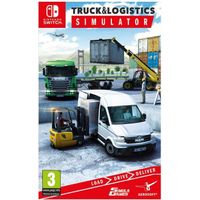 Jeu Nintendo Switch - Truck & Logistics Simulator - Simulation - Cartouche - Simula Games - En boîte