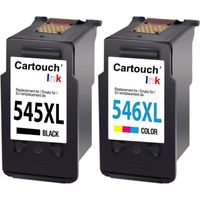 545 546 XL Pack de 2 Cartouches compatibles avec CANON PG-545 CL-546 XL PG545 CL546 XL