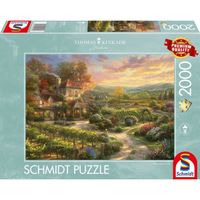 Puzzle paysage et nature - SCHMIDT SPIELE - Dans les vignes - 2000 pièces