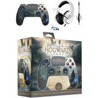 Manette PS4 Bluetooth Harry Potter Hogwarts Legacy Paysage Lumineuse 3.5 JACK + Casque Spirit of Gamer PRO-H3 PS4-PS5 PLAYSTATION