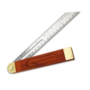 Rapporteur Angle Réglable, Équerre Multi-Angle En Acier Inoxydable - Bricolage