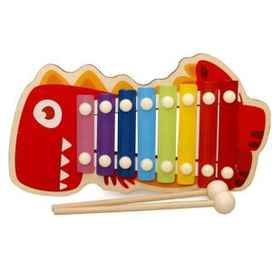 INSTRUMENT DE MUSIQUE Jouets musicaux en bois pour bébés, Instrument Xylophone pour enfants, développement précoce de la sagesse,