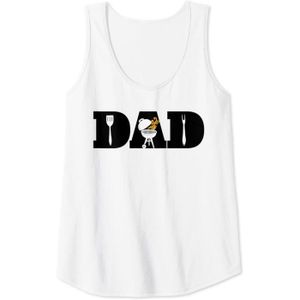 USTENSILE Dad BBQ funny Fathers Day BBQ Débardeur.[G1119]