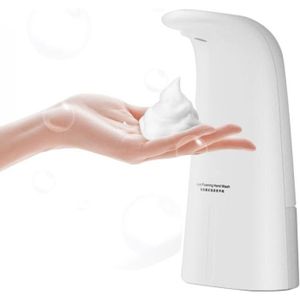DISTRIBUTEUR DE SAVON 250ML Distributeur de savon moussant automatique Distributeur de savon électrique sans contact pour cuisine de salle de bain