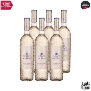 VIN BLANC Côtes de Provence Blanc 2021 - Lot de 6x75cl - Dom